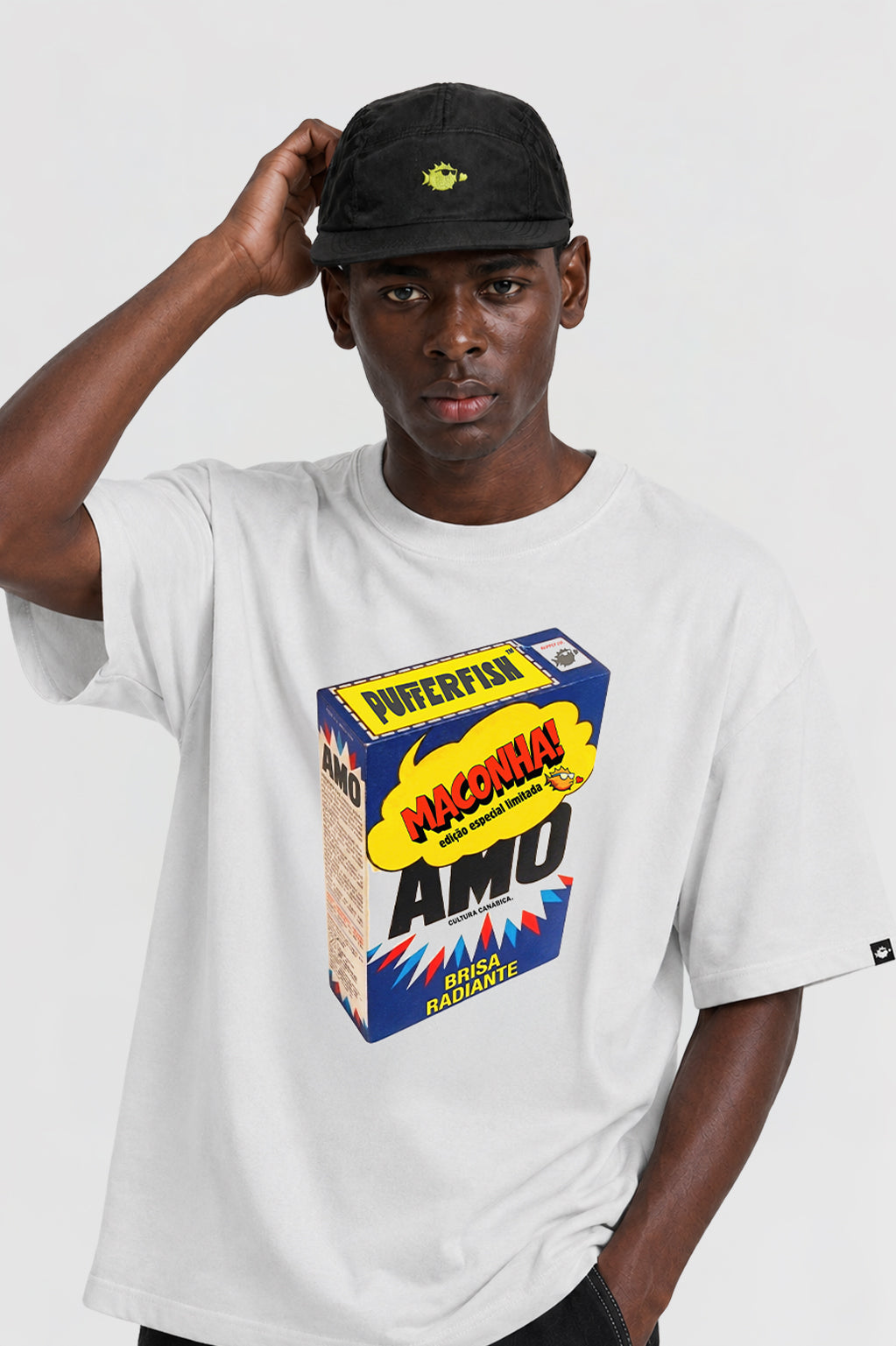 Camiseta Pufferfish - AMO (Estampa Frontal)