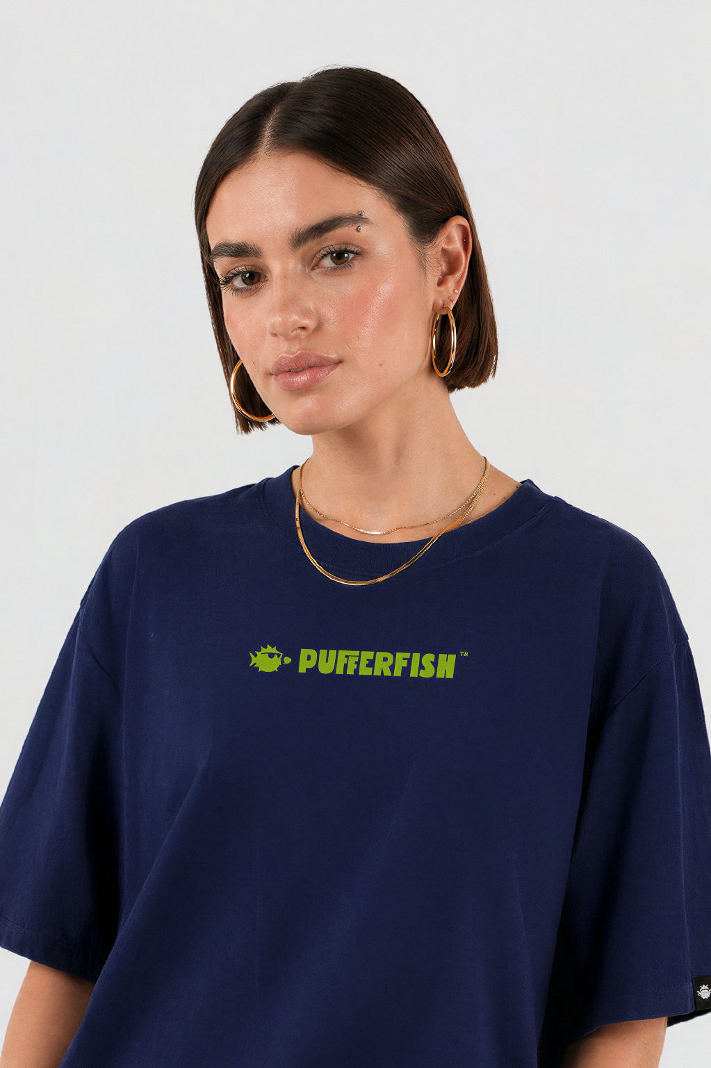 Camiseta Pufferfish Basics - Azul