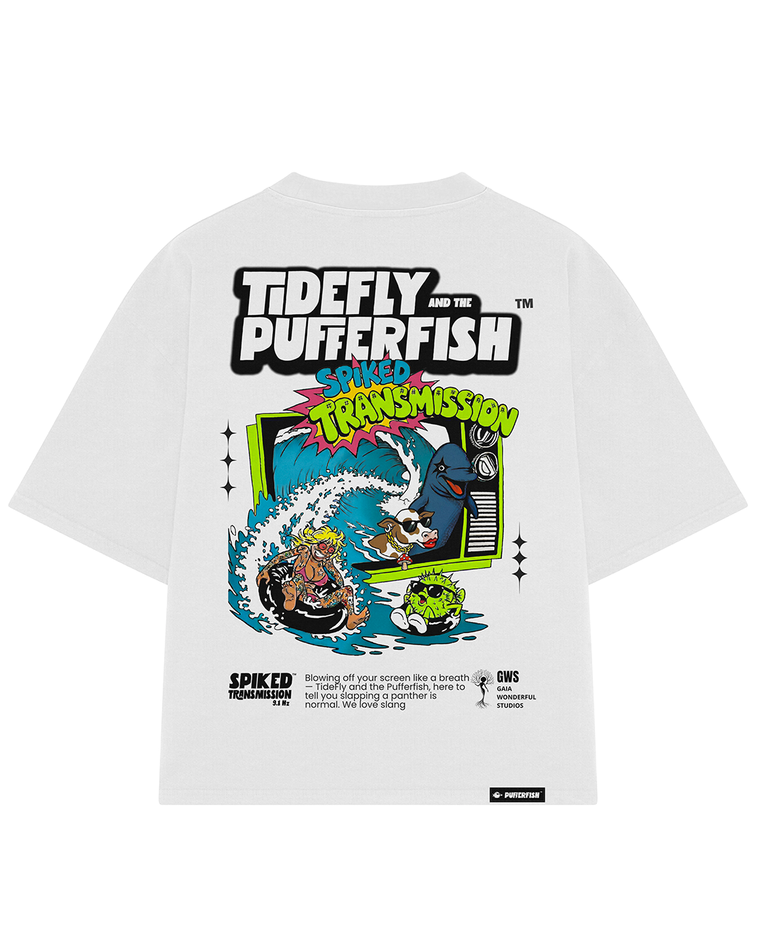 Camiseta Pufferfish - Blow Up Show Up