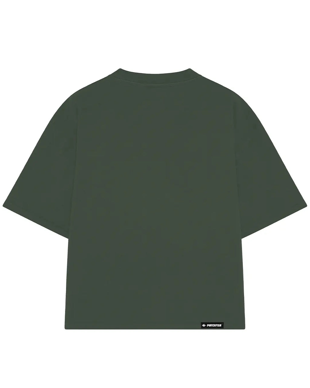 Camiseta Básica Praia — Basics Verde Coral PUFFERFISH™