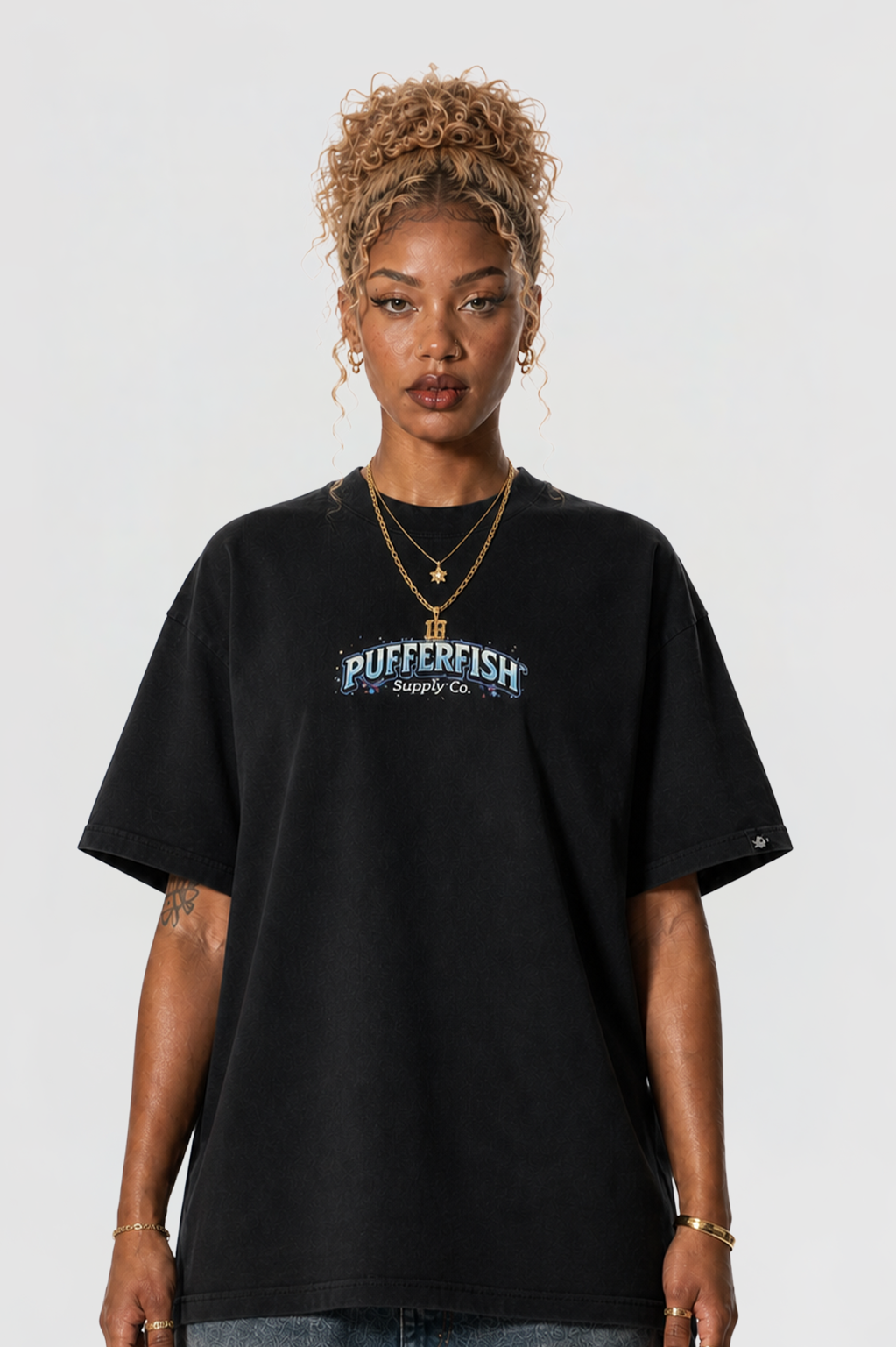 Camiseta Pufferfish - High Hide Moon Night