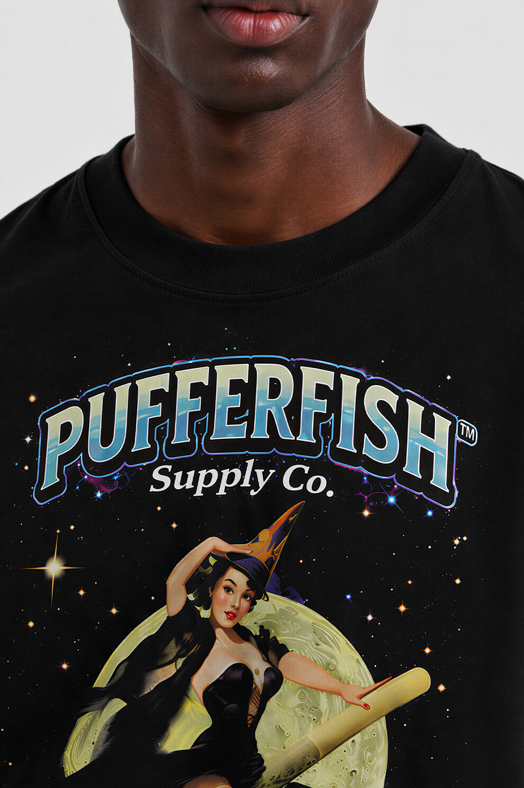 Camiseta Pufferfish - High Hide Moon Night (Estampa Frontal)