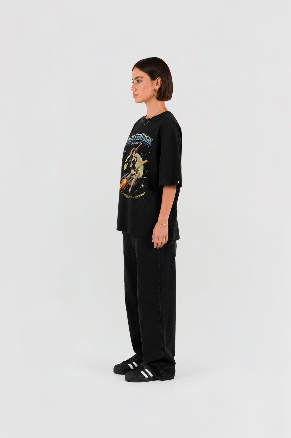 Camiseta Pufferfish - High Hide Moon Night (Estampa Frontal)