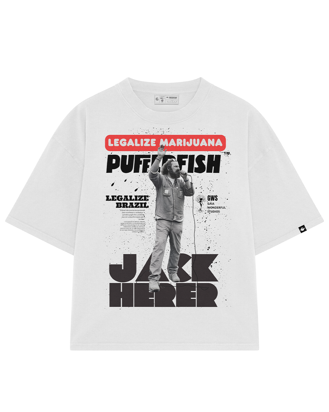 Camiseta Pufferfish - Jack Heress (Estampa Frontal)