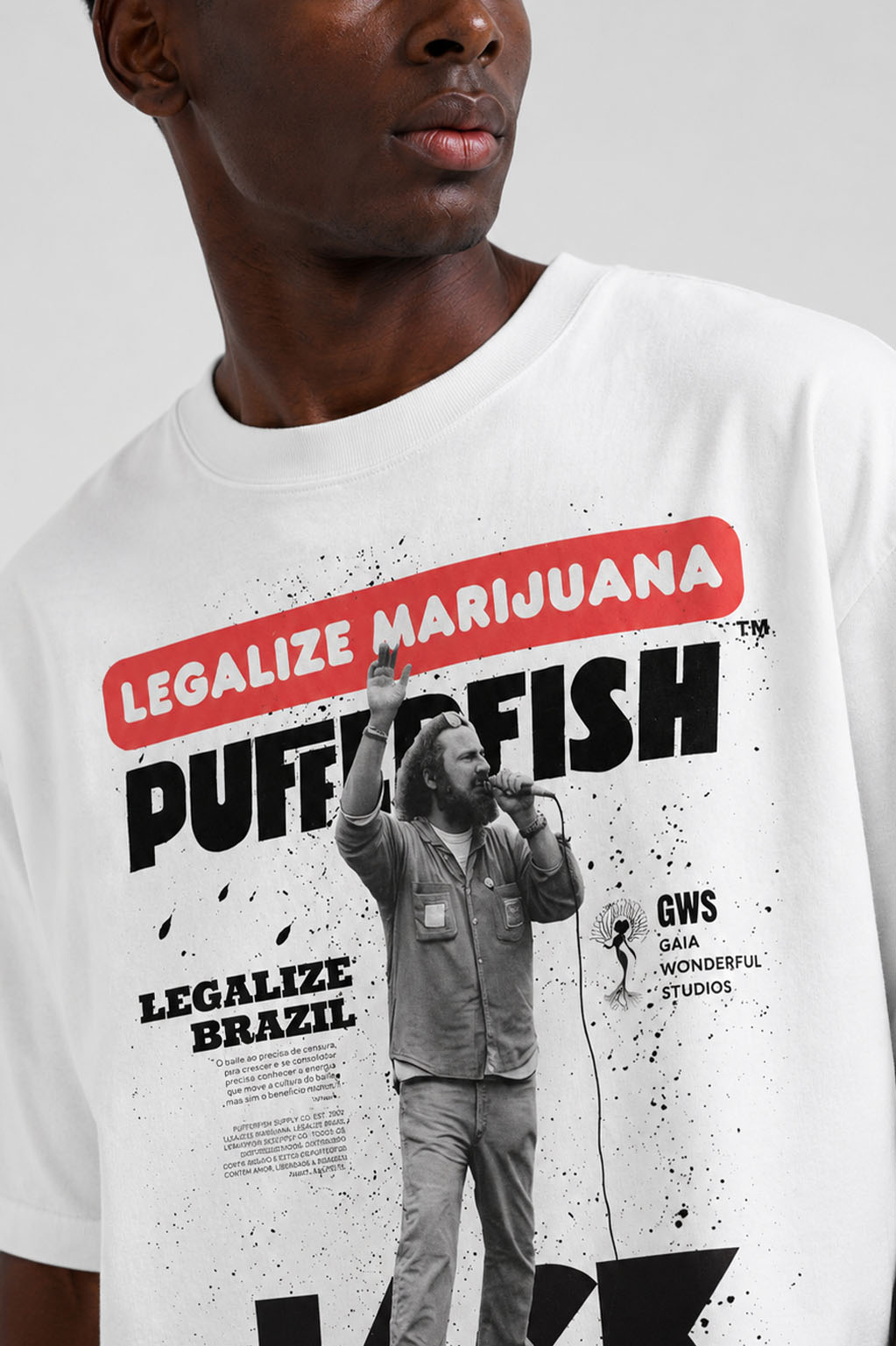 Camiseta Pufferfish - Jack Heress (Estampa Frontal)