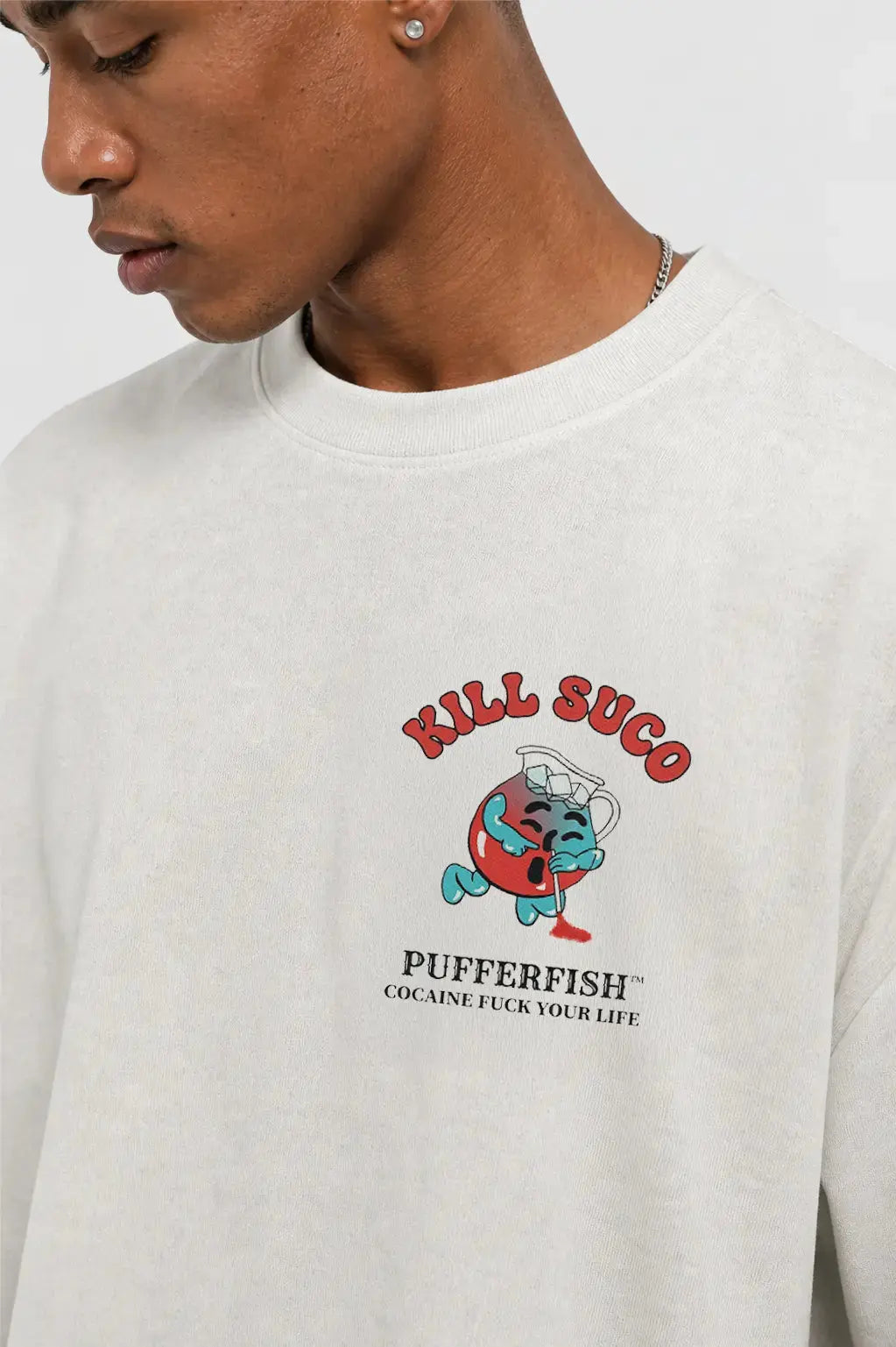 Camiseta Rave Paródia — Kill Suco, look completo