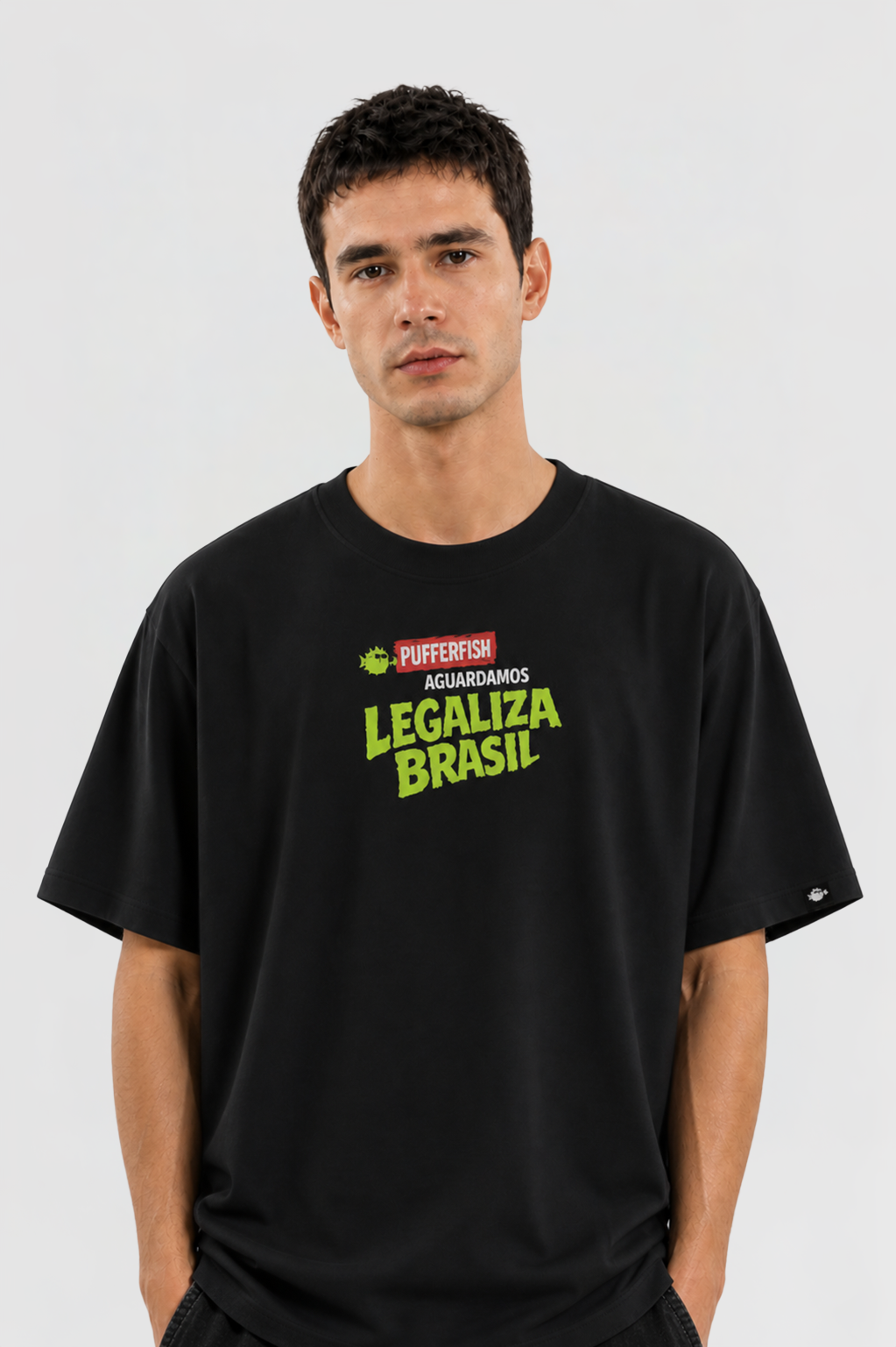Camiseta Pufferfish - Legaliza Brasil