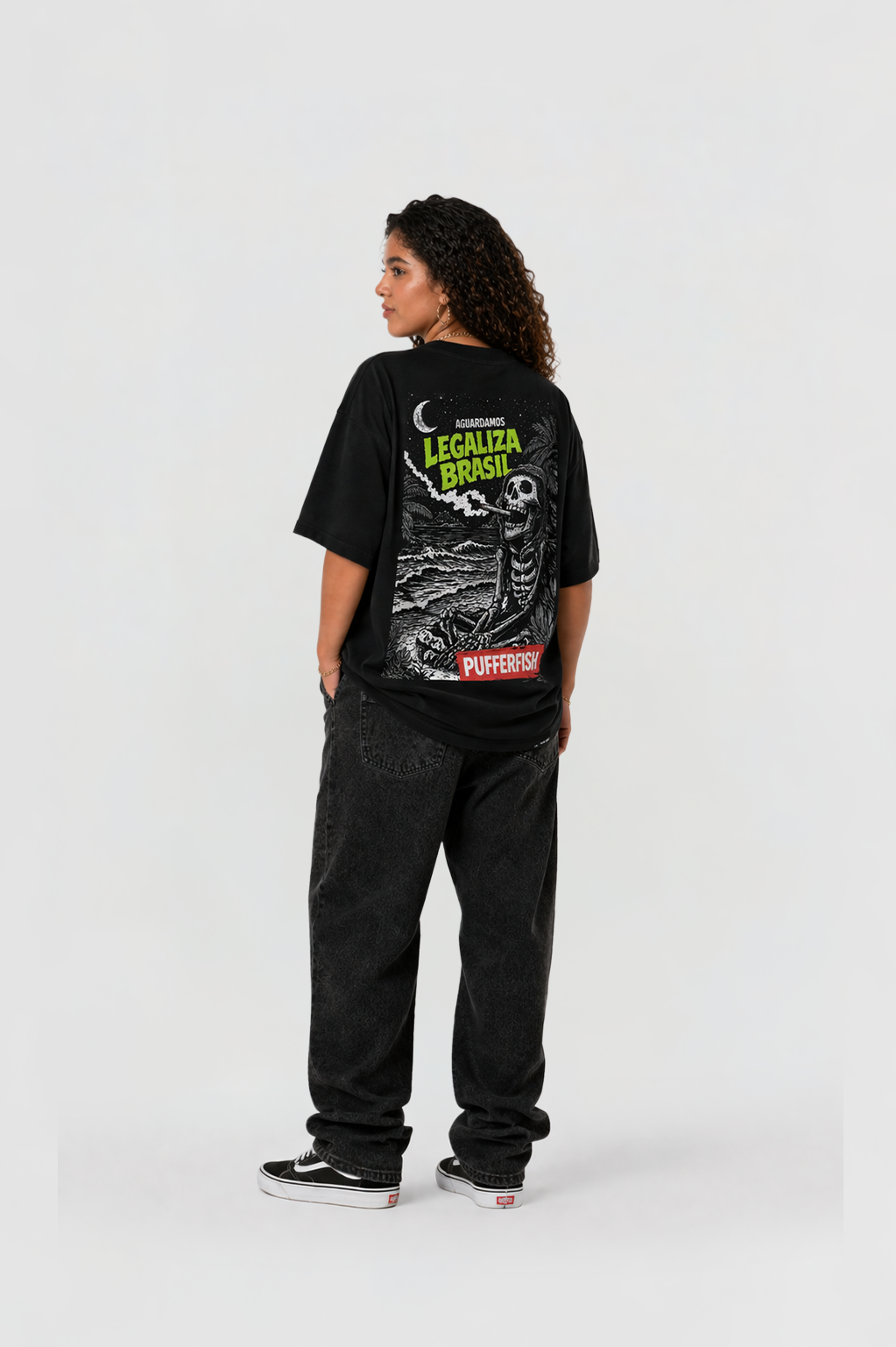 Camiseta Pufferfish - Legaliza Brasil