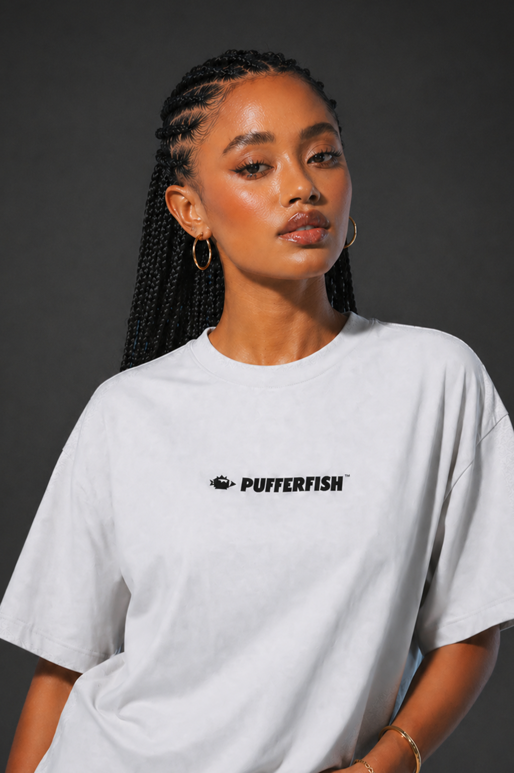 Camiseta Pufferfish Basics - Branca