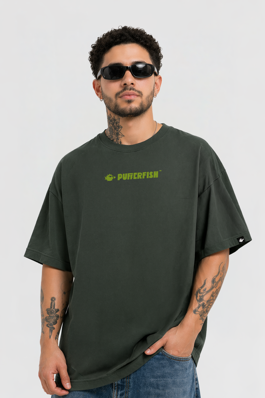 Camiseta Pufferfish Basics - Verde