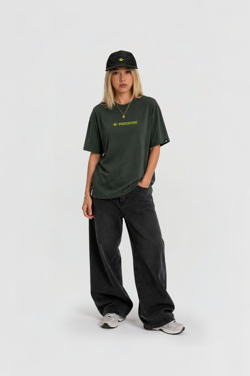 Camiseta Pufferfish Basics - Verde