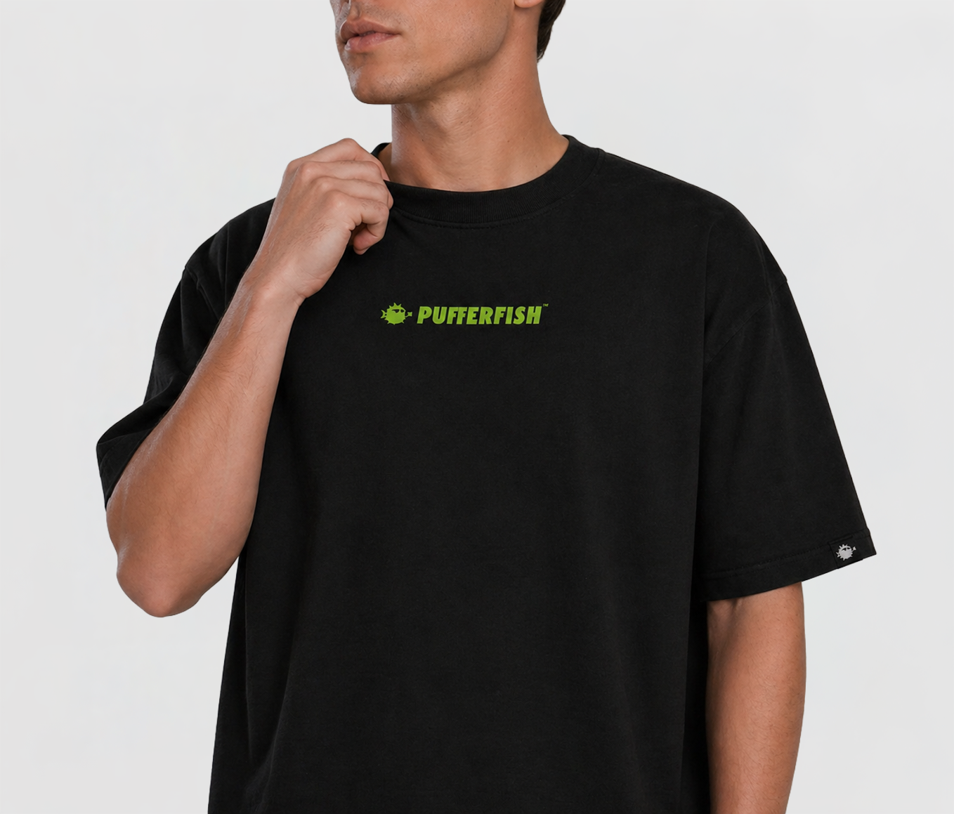 Camiseta Pufferfish Basics - Preta