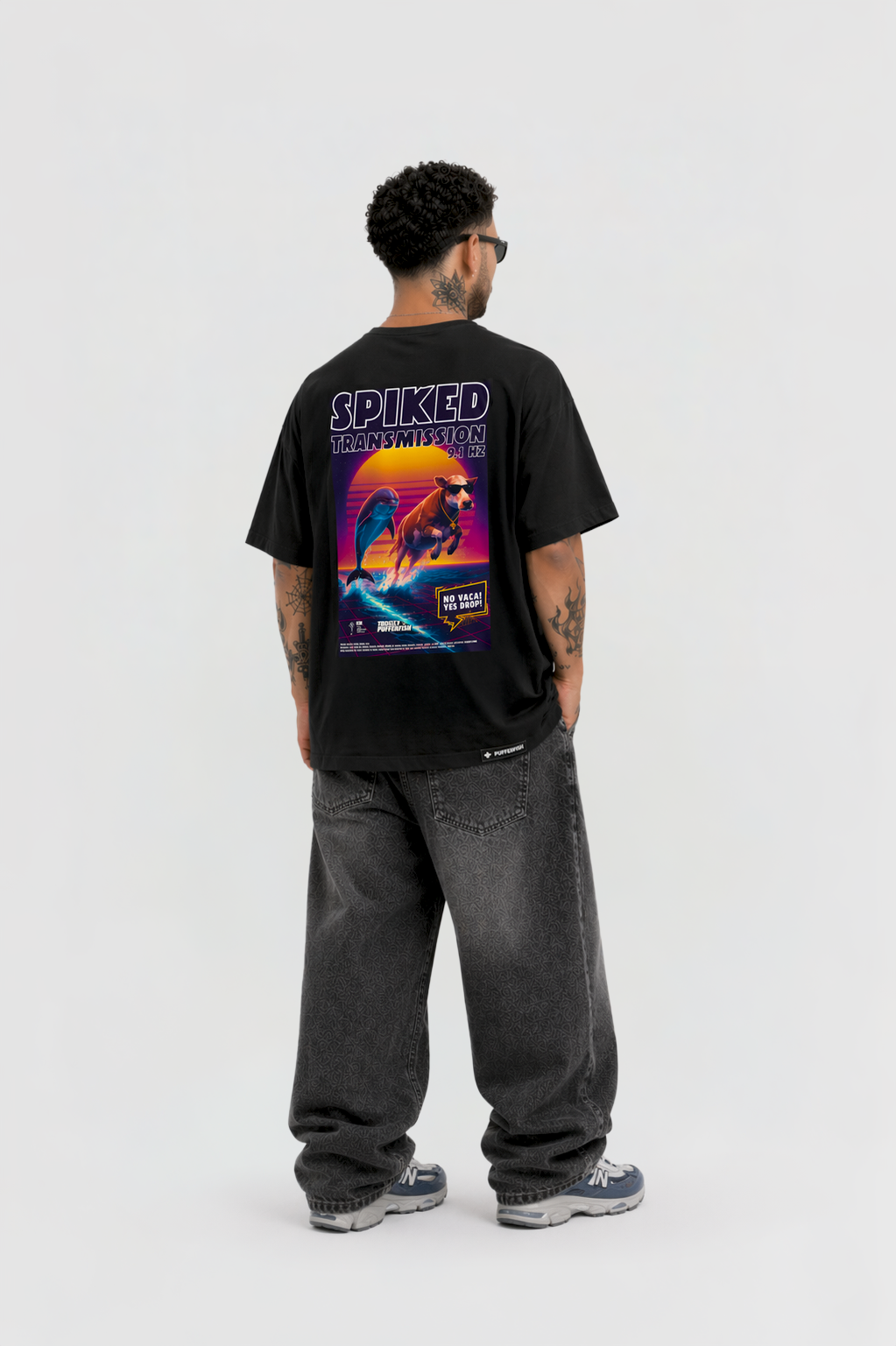 Camiseta Pufferfish - No Vaca Yes Drop