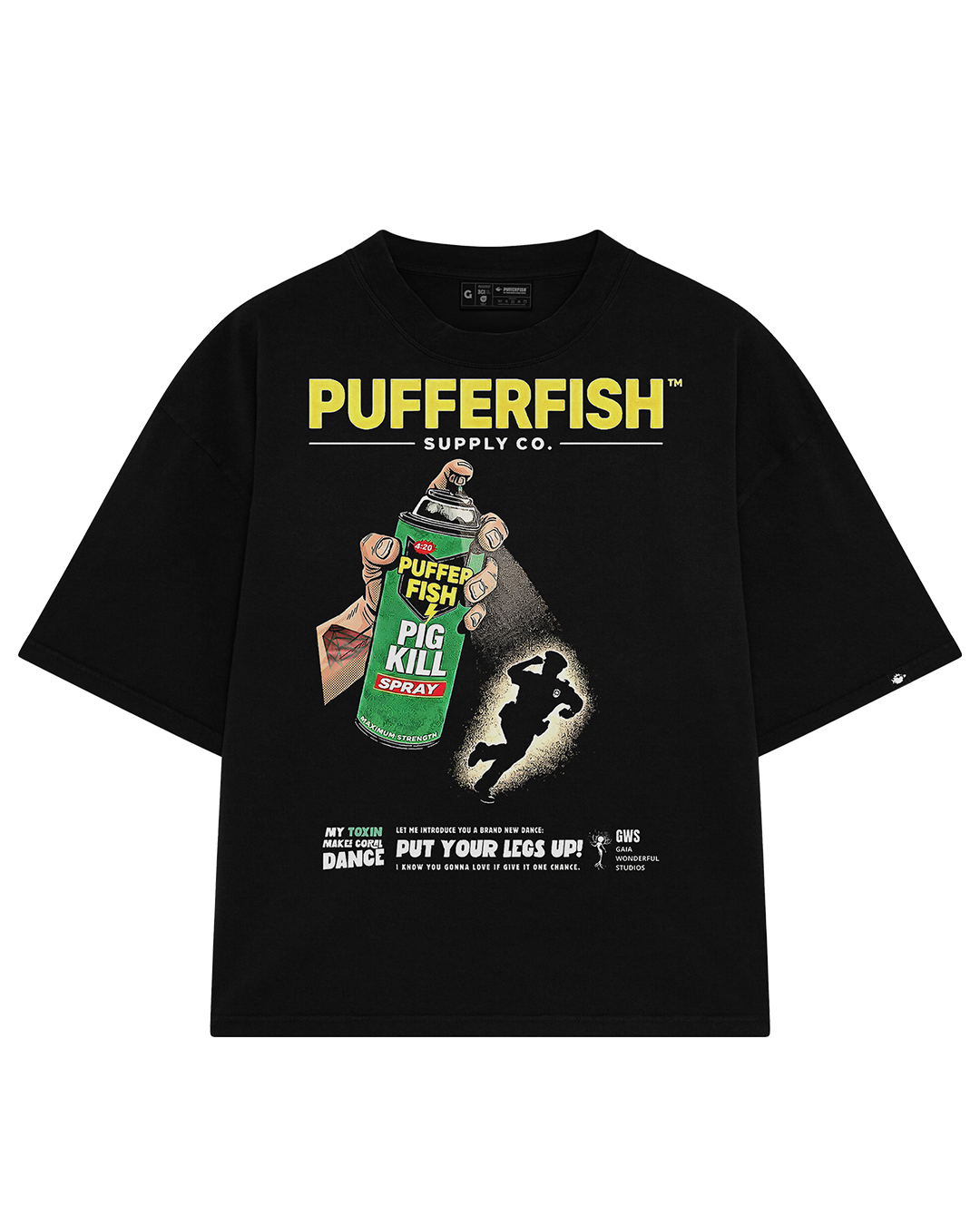 Camiseta Pufferfish - Pig Kill (Estampa Frontal)
