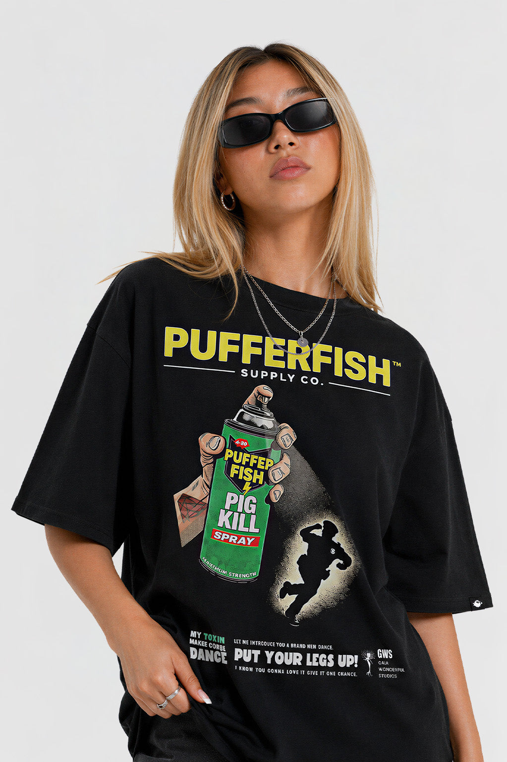 Camiseta Pufferfish - Pig Kill (Estampa Frontal)