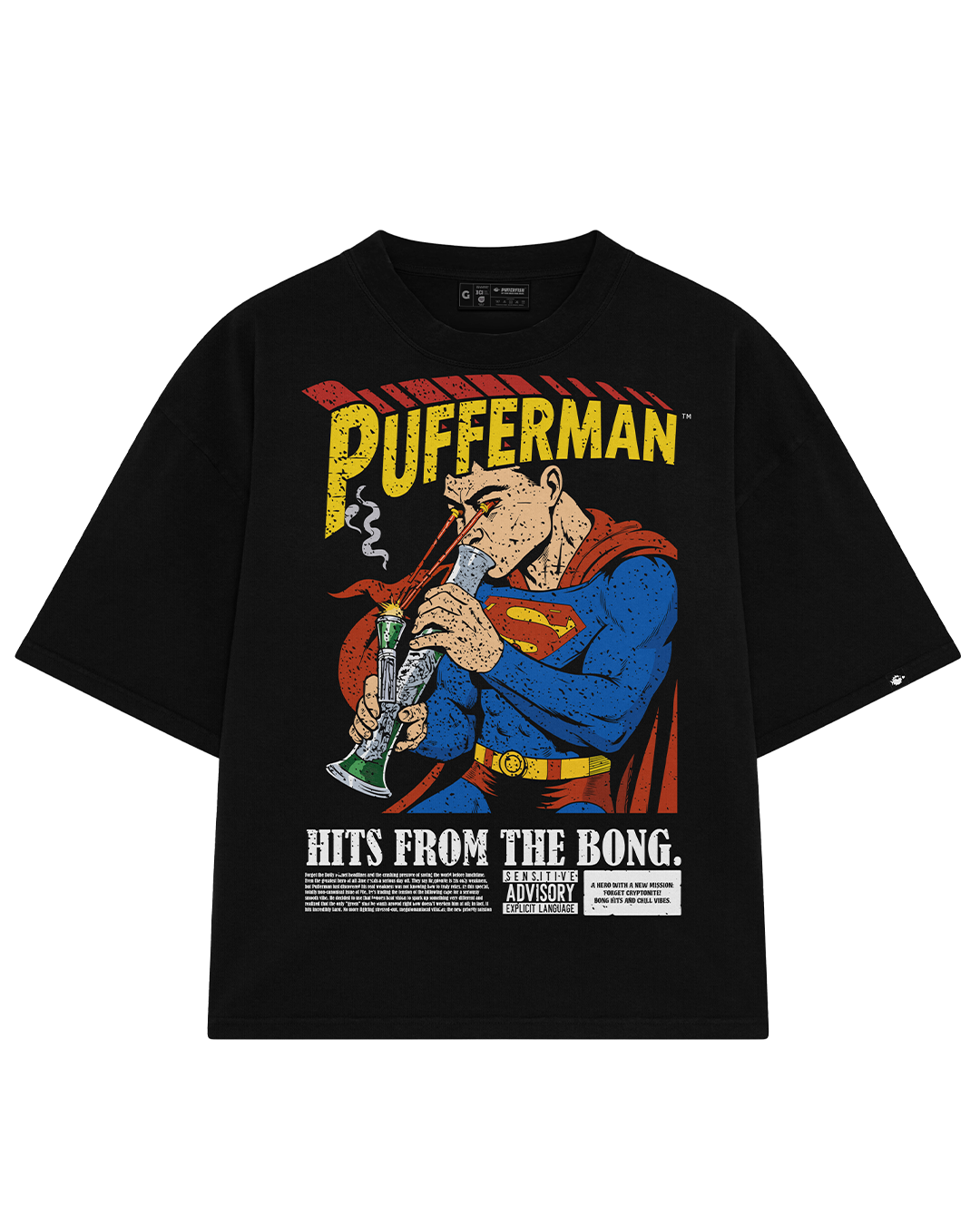 Camiseta Pufferfish - Pufferman (Estampa Frontal)
