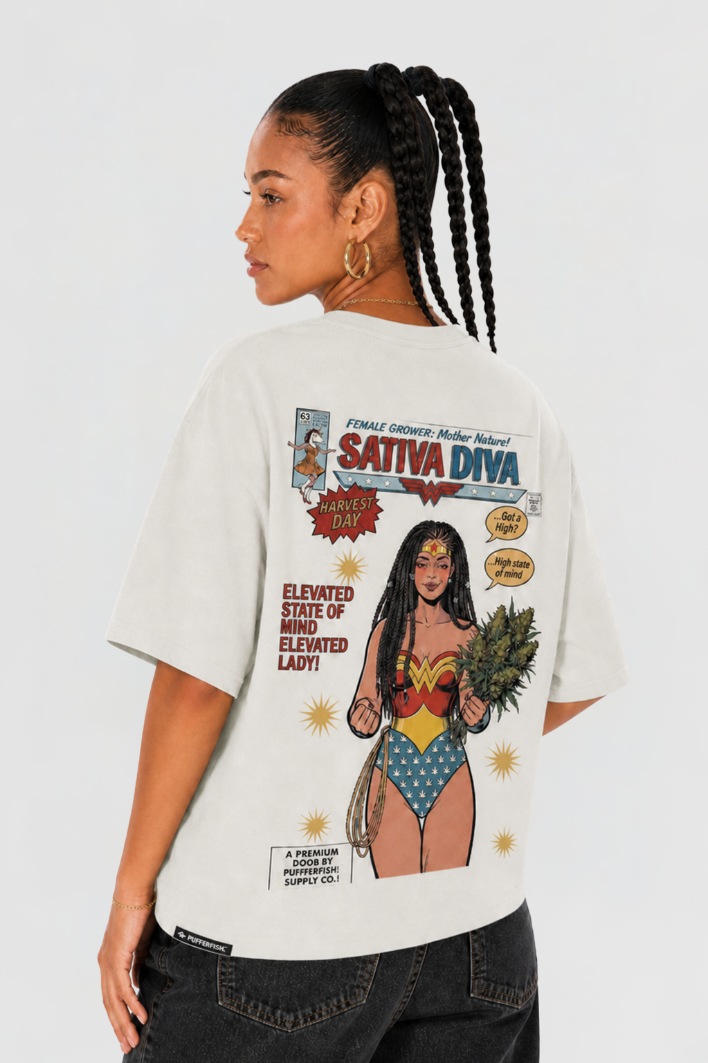 Camiseta Pufferfish - Sativa Diva