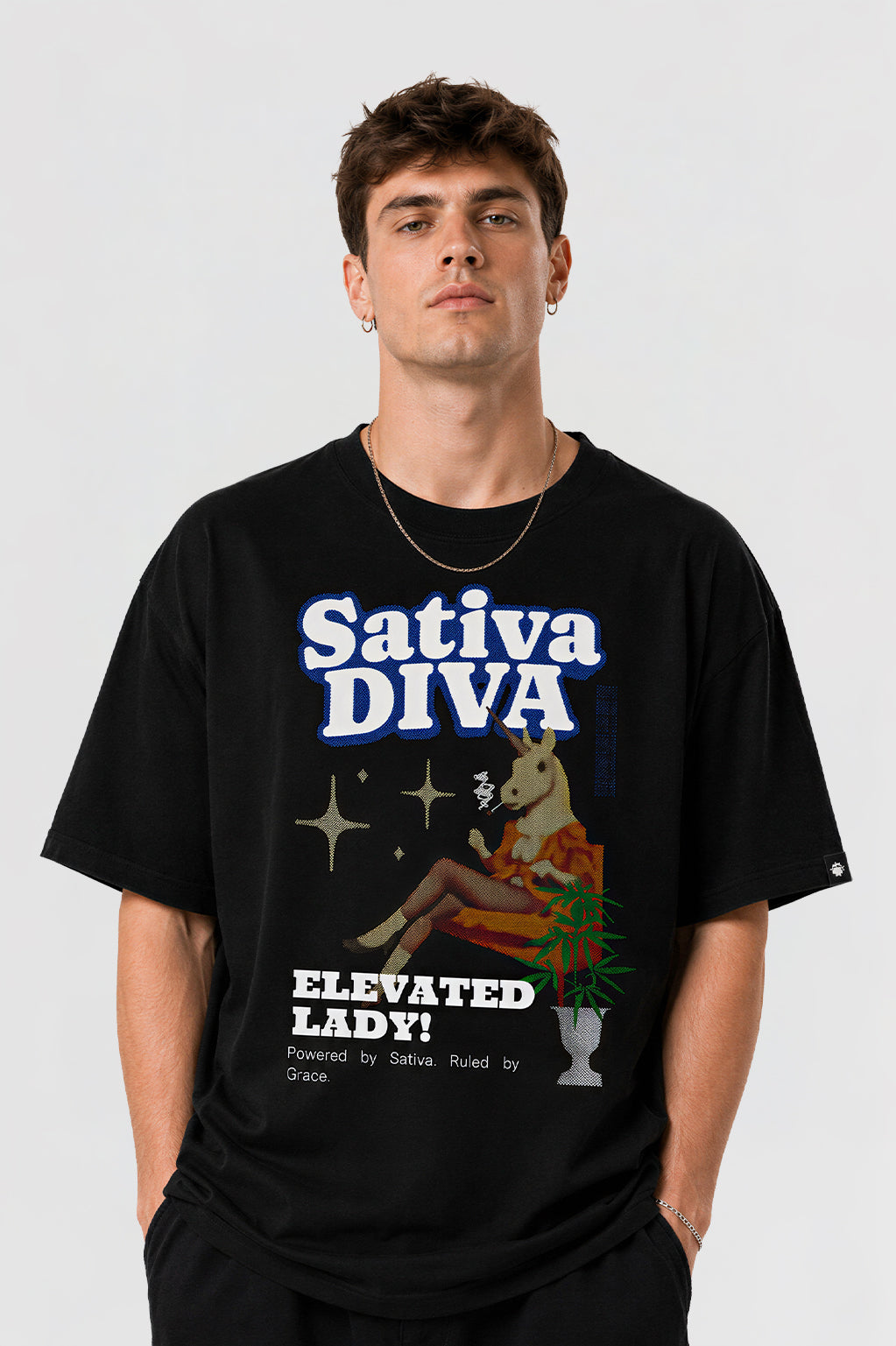 Camiseta Pufferfish - Sativa Diva (Estampa Frontal)