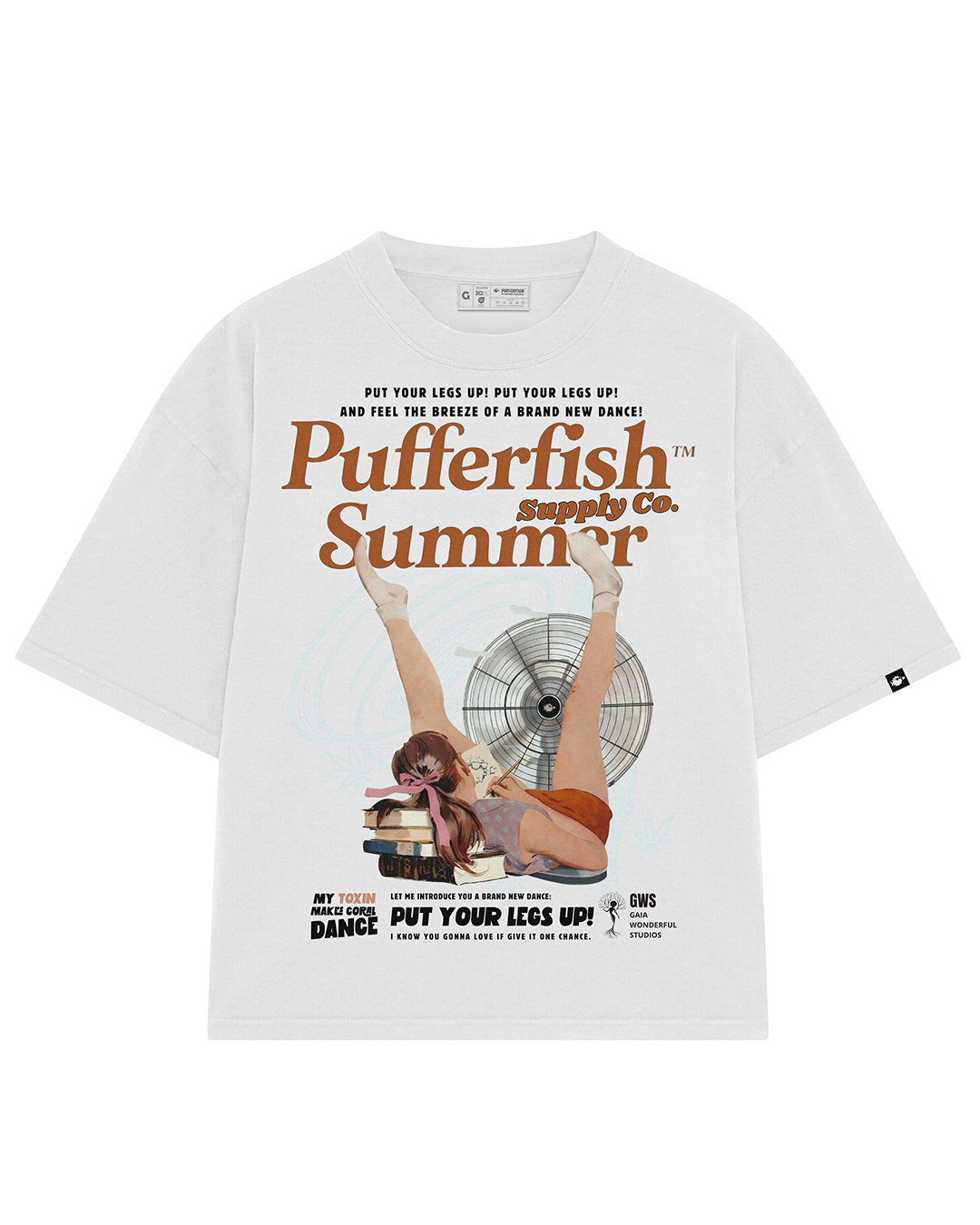 Camiseta Pufferfish - Summer (Estampa Frontal)