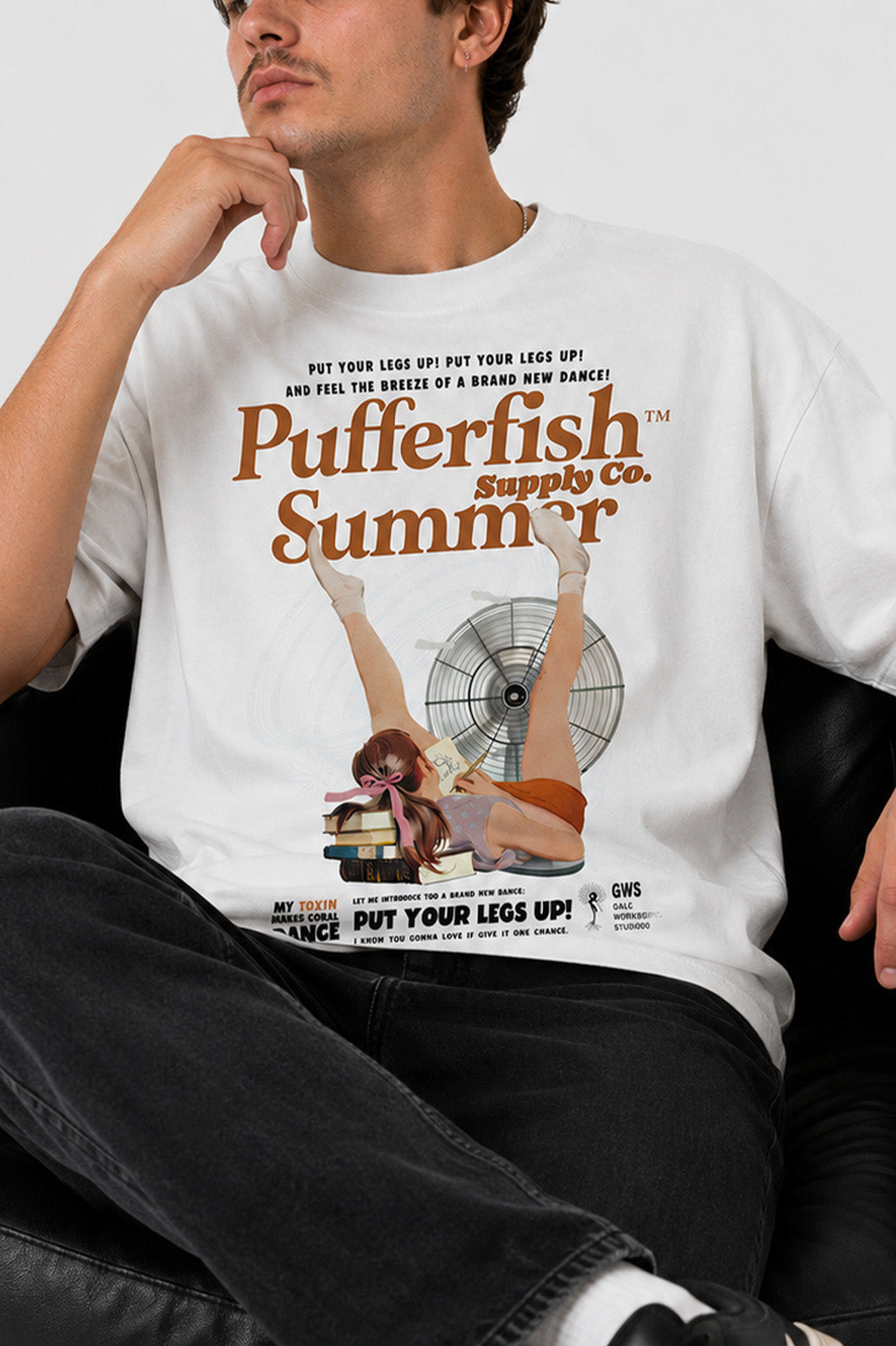 Camiseta Pufferfish - Summer (Estampa Frontal)