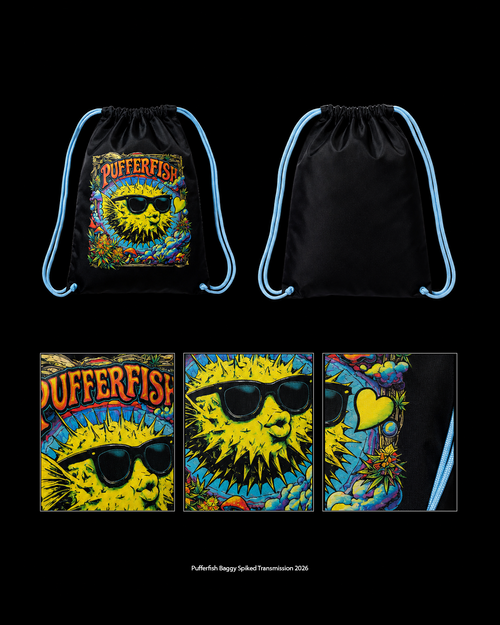 Bag Exclusiva Pufferfish Spiked Transmission sacochila brinde