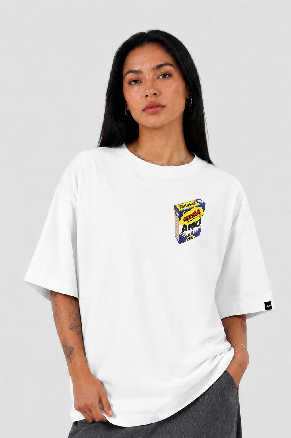 Camiseta Pufferfish AMO streetwear oversized