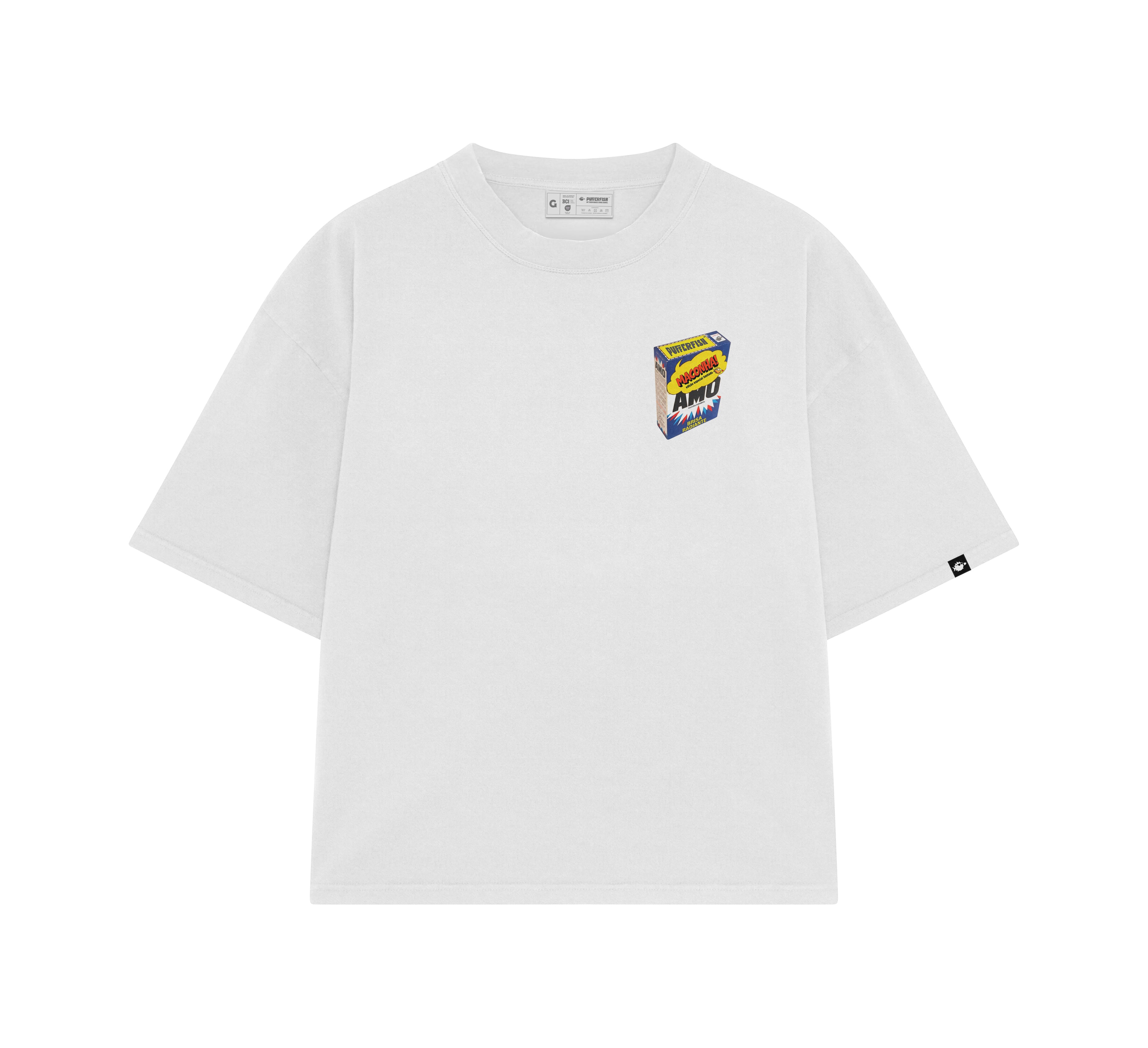Camiseta Pufferfish AMO look streetwear final