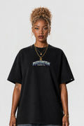 Camiseta Pufferfish High Hide Moon Night streetwear oversized
