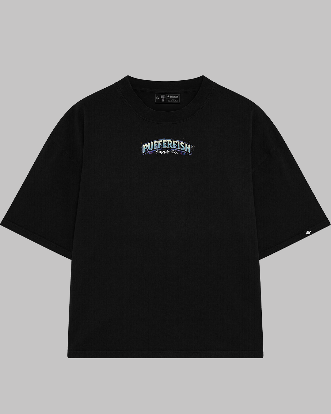 Camiseta Pufferfish High Hide Moon Night vista frontal