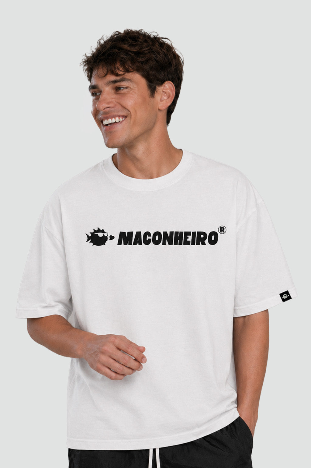 Camiseta Pufferfish Maconheiro streetwear oversized