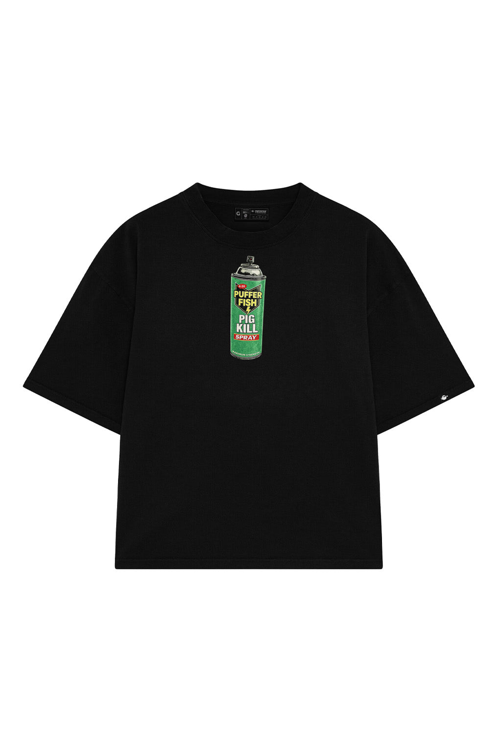 Camiseta Pufferfish Pig Kill vista completa