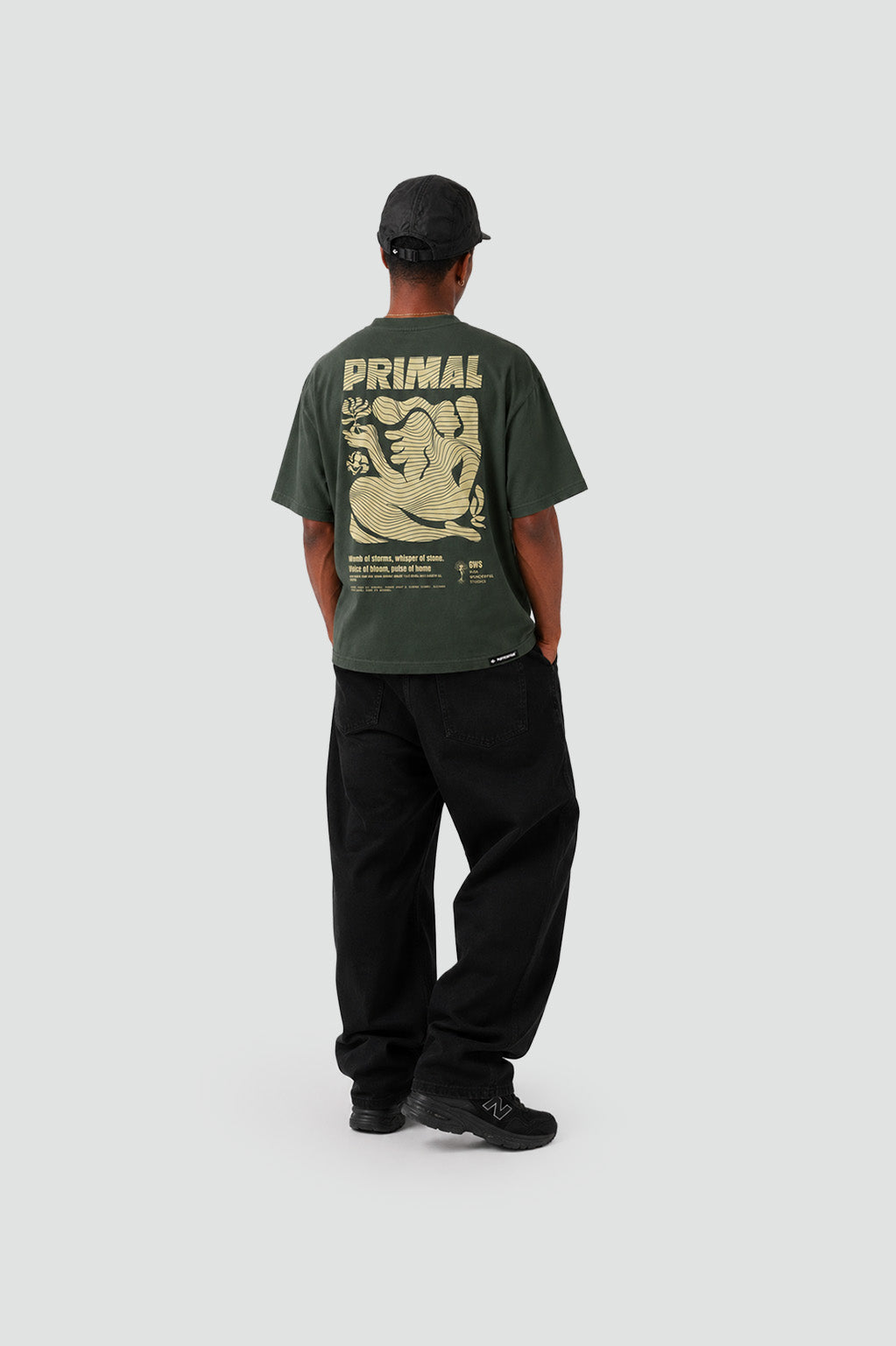 Camiseta Pufferfish Primal vista completa