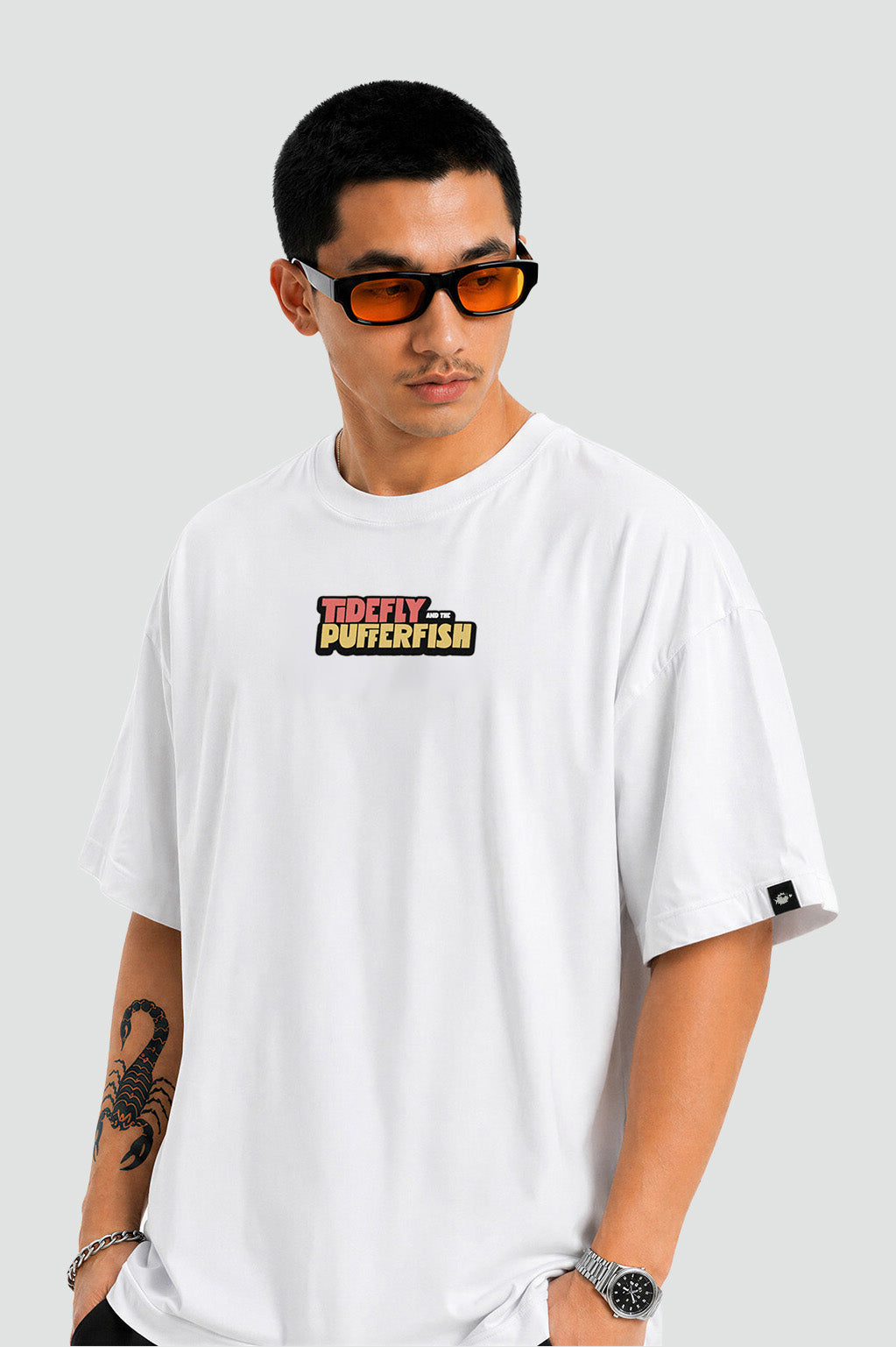 Camiseta Pufferfish Puff Puff Pass streetwear oversized