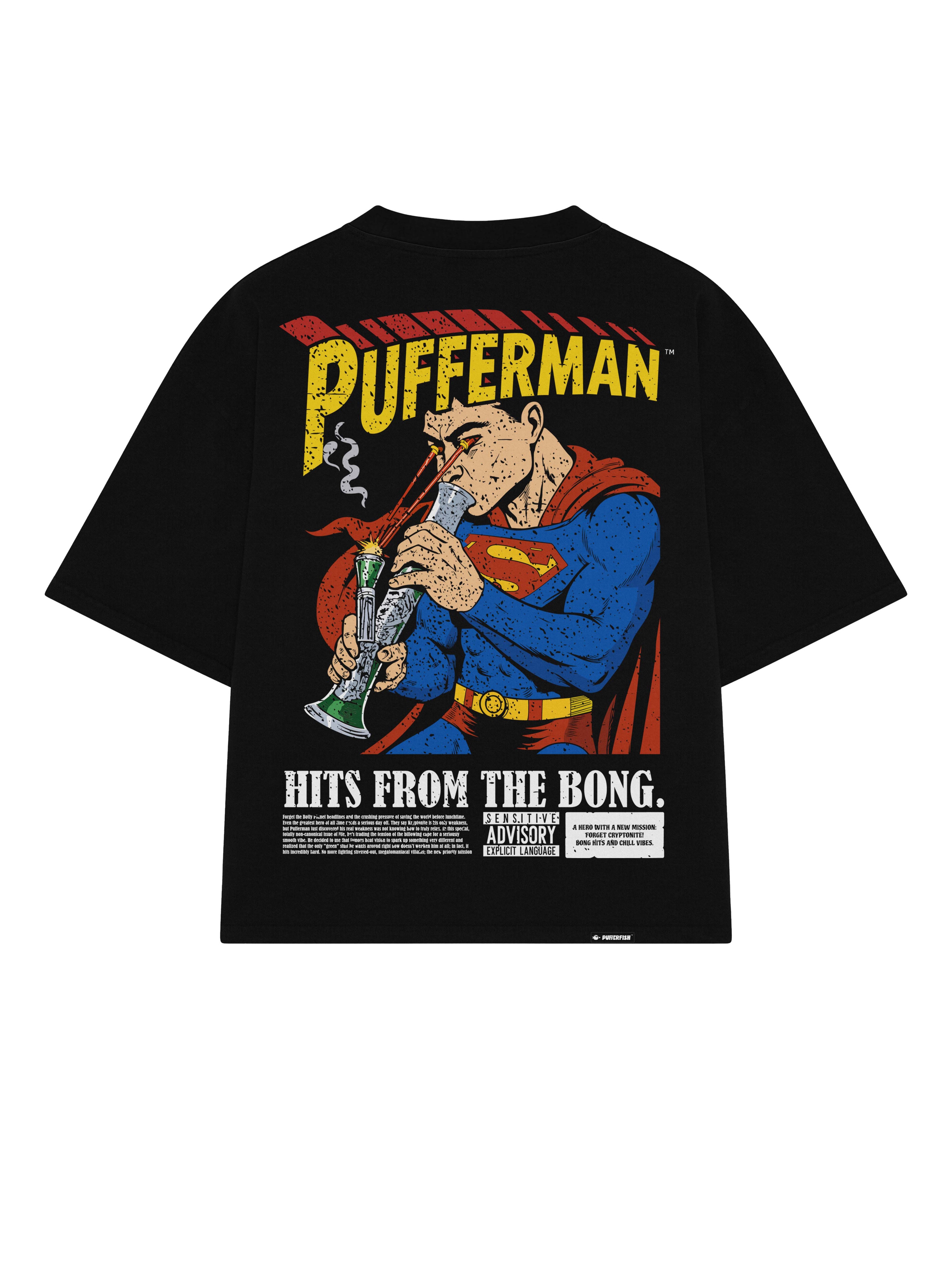 Camiseta Pufferfish Pufferman vista completa