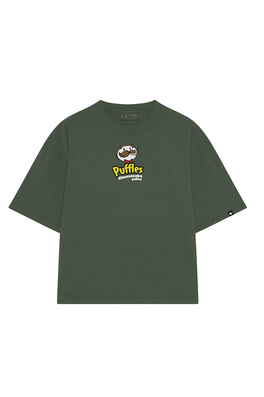 Camiseta Pufferfish Puffles vista lateral