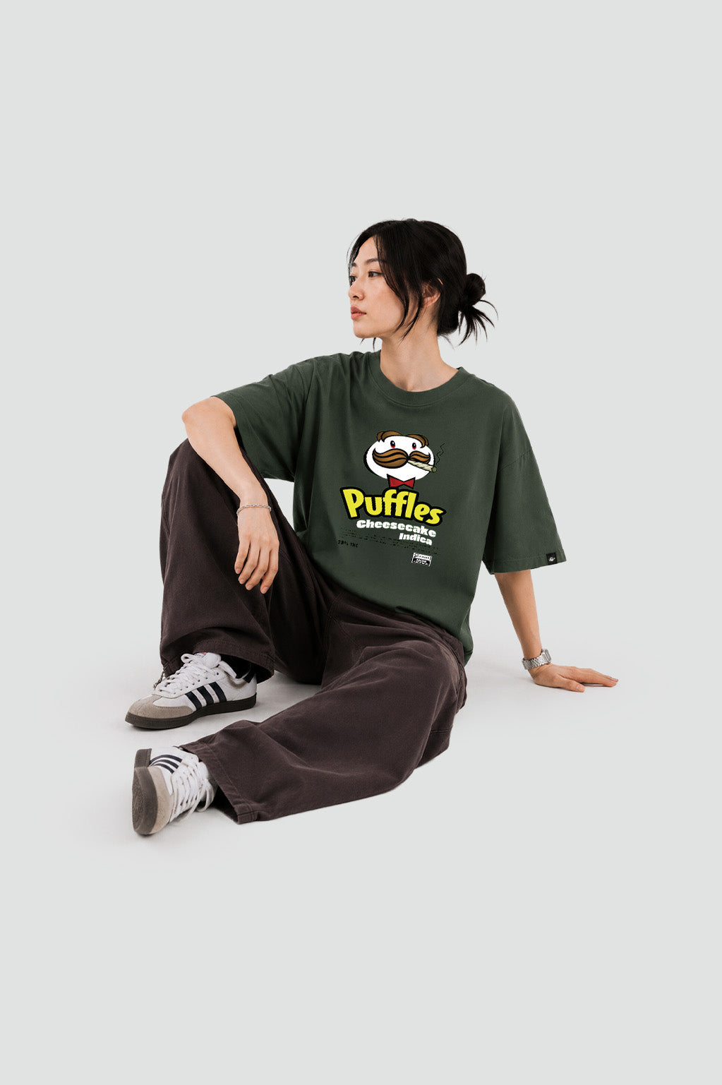 Camiseta Pufferfish Puffles look completo