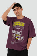 Camiseta Pufferfish Purpe Flavor estampa frontal streetwear