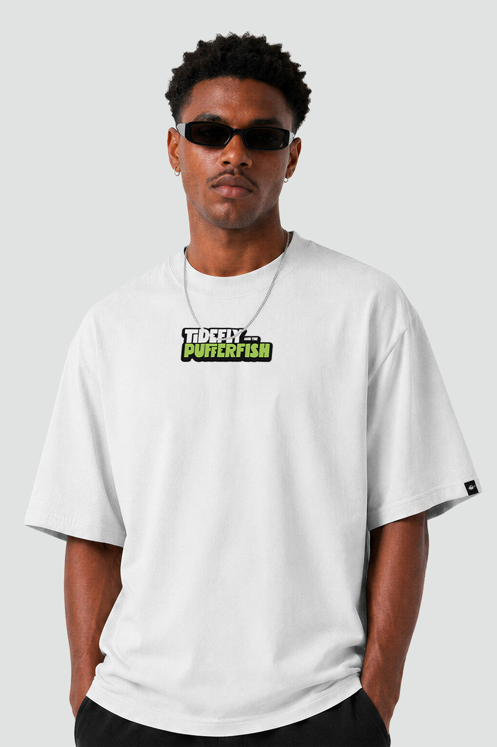 Camiseta Pufferfish Spiked Transmission streetwear oversized