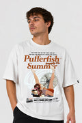 Camiseta Pufferfish Summer estampa frontal streetwear praia